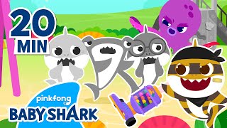 Where are the Colors Bring them Back to Baby Shark  Compilation Stories  Baby Shark Official [upl. by Iffar]