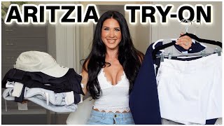 HUGE ARITZIA TRYON HAUL 2024 🍂  fall basics you NEED loungewear  capsule wardrobe essentials [upl. by Emilie]