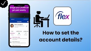 How to set the account details in Indeed Flex [upl. by Sirc]