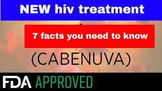 latest HIV treatment cabenuva [upl. by Iarised942]