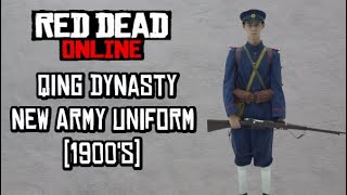 RDO How to Make a Qing Dynasty New Army Uniform 1900s [upl. by Stannwood]