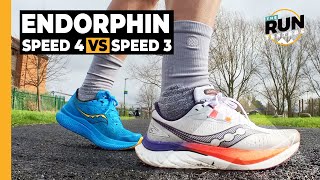 Saucony Endorphin Speed 4 vs Endorphin Speed 3 Invest in the upgrade or go for the deal [upl. by Swayder]