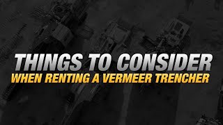 How to Rent a Vermeer Trencher  Vermeer [upl. by Rashida]