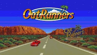 Longplay  OutRunners Arcade amp Original mode  Sega Mega Drive  Genesis [upl. by Rimidalv]