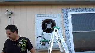 Evaporative Cooler Install [upl. by Eanrahc]