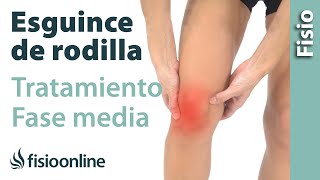 Esguince de ligamento lateral interno de rodilla  Tratamiento en su fase intermedia FUNCIONA ❤️ [upl. by Kan]