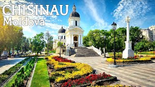 🇲🇩 Walking in CHISINAU Moldova [upl. by Yddeg]