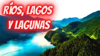 DIFERENCIA ENTRE RIOS LAGOS Y LAGUNAS PARA NIÑOS  TIPOS DE RIOS LAGOS Y LAGUNAS 🏞 🌅 [upl. by Whitney]