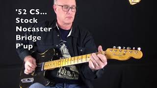 Telecaster Pickup Comparison Demo  Vintage Fender Kinman Barden [upl. by Sterrett]