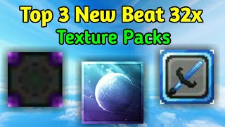 Top 3 New Best 32x Texture Packs For BedWars [upl. by Aihset]