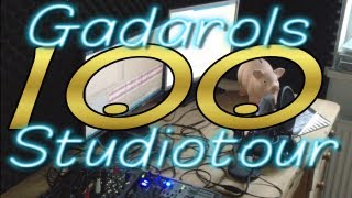 100 Special Gadarols Studiorundgang Produktionsschritte Shows und Podcast Studiotour [upl. by Fulvia]