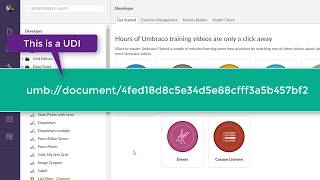 Umbraco 760 Introduces UDIs [upl. by Jovita249]