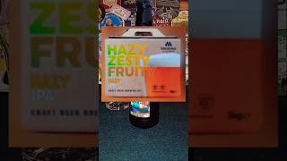 Resultado elaboración cerveza HAZY ZESTY FRUITY Muntons [upl. by Husha128]