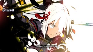 FateGrand Order Okita Souji Alter NP Absolute Sword  Endless ThreeStage [upl. by Leizo]