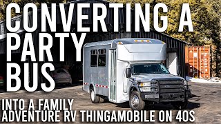 Building An F550 Party Bus Family Adventure Thing  Poor Mans DIY EarthRoamer AdventureMobile [upl. by Naloj]