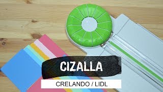 Cortadora de papel Lidl  Crealando  UGDT [upl. by Otreblide]