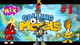 Calling All Mixels Gameplay Walkthrough 1 [upl. by Aihsilat]