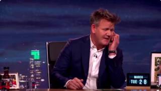 Gordon Ramsay thoughts about pineapple on pizza [upl. by Petes]