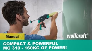 The BEST Caulking Gun Compact amp Powerful MG 310 Caulking Gun [upl. by Jazmin]