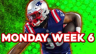 NFL DraftKings Picks  FanDuel NFL Week 6 Monday Night Football MNF Showdown [upl. by Atem721]