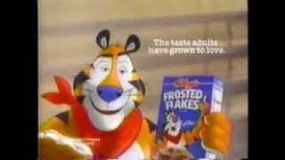 Kelloggs Frosted Flakes  The Taste Adults Have Grown To Love Ad from 1993 [upl. by Statis]