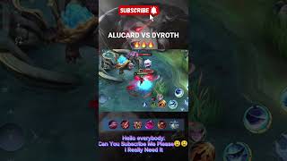 Dyrroth Counter heroeDyrroth Vs Alucard Dyrroth global mlbb dyrroth alucard shorts mlb ml [upl. by Bred594]