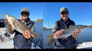 Yankeetown Slam  Redfish Snook and Trout with Richard [upl. by Milt]