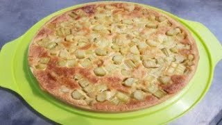 Recette Tarte A La Rhubarbe [upl. by Daniels]