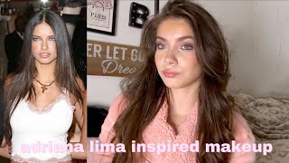 Adriana Lima inspired makeup look [upl. by Annagroeg]