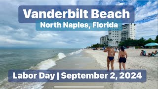 Robb’s Labor Day Monday Morning Beach Report for North Naples Florida  September 2 2024 [upl. by Ellednek]