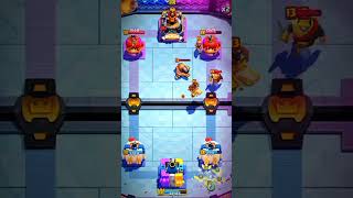 Partida Reñida 🥵clahsroyale clashroyalememes gaming [upl. by Ardin147]