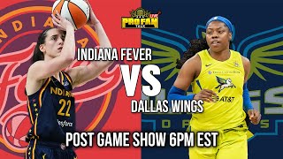 WNBA Post Game Show Indiana Fever vs Dallas Wings [upl. by Eigriv]