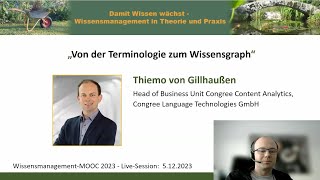 Von der Terminologie zum Wissensgraph WMOOC Live Session [upl. by Charissa]