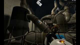 Portal 2 Walkthrough Chapter 7 Pump Station Gamma  Gel Pipe Hub Lets Play 1080p HD [upl. by Irv]