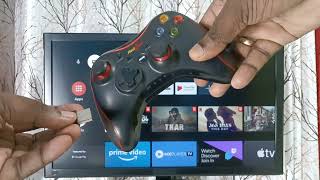 How to Connect Gamepad to TCL Android Smart TV  Game Controller  Wireless Gamepad [upl. by Apollo]