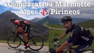 Comparativa Marmotte Alpes vs Pirineos [upl. by Bui99]