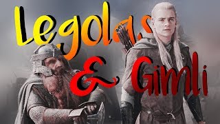 ✘ Legolas and Gimli being an iconic duo for 4 minutes straight [upl. by Otrebliw]