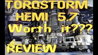 TORQSTORM SUPERCHARGED 57 HEMI charger 3K mile REVIEW PULL FOOTAGE [upl. by Alyakam]