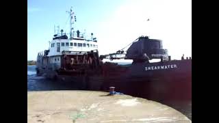 Harbour Dredger Shearwater part 1 [upl. by Elatan]