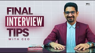 5 FINAL interview tips Nailing an interview with a CEO [upl. by Karli]