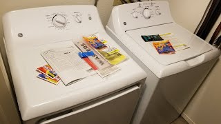 GENERAL ELECTRIC WASHER AND DRYER Industry  How to Review [upl. by Elleinahc]