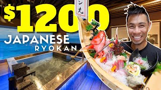 What a 1200 Japanese Luxury Ryokan Hotel Stay is like [upl. by Eenwahs]