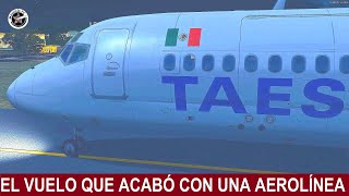 El Accidente Que Acabó Con Una Aerolínea En México  Vuelo del DC9 de TAESA [upl. by Salbu740]