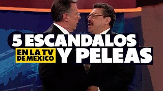 5 ESCÁNDALOS Y PELEAS EN PROGRAMAS TV EN MÉXICO ¡EN VIVO [upl. by Salamone]