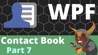 WPF Contact Book  Part 7 Details View amp Styles [upl. by Crowell395]