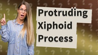 Why does my xiphoid process protrude [upl. by Collier]