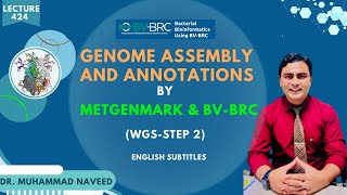 Genome Assembly amp Annotations  GenMark  BVBRC  PATRIC WGS2  Lecture 424  Dr Muhammad Naveed [upl. by Eednus]