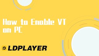 How to Enable VT Virtualization Technology on PCampLaptop [upl. by Assele298]