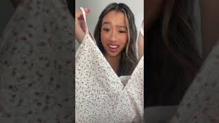 BRANDY MELVILLE HAUL Comment what ur favorite item was🤍 haul shorts viralshort brandymelville [upl. by Shear]