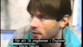 1986 11 14 Bruce Dickinson Interview Stockholm Sweden Swedish TV [upl. by Cece]